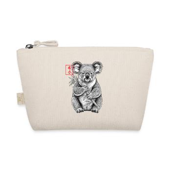 Koala Asiatisch - Bio-Täschchen - Natur - Vorne