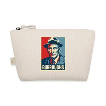 Burroughs Pop Art Portrait - Organic Pouch - nature - Front