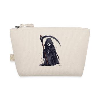 Grim Reaper in black robe - Organic Pouch - nature - Front