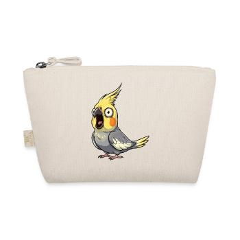 Yellow Cockatiel Riot - Organic Pouch - nature - Front