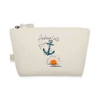 Maritime Mode und Accessoires mein Ankerplatz - Bio-Täschchen - Natur - Vorne