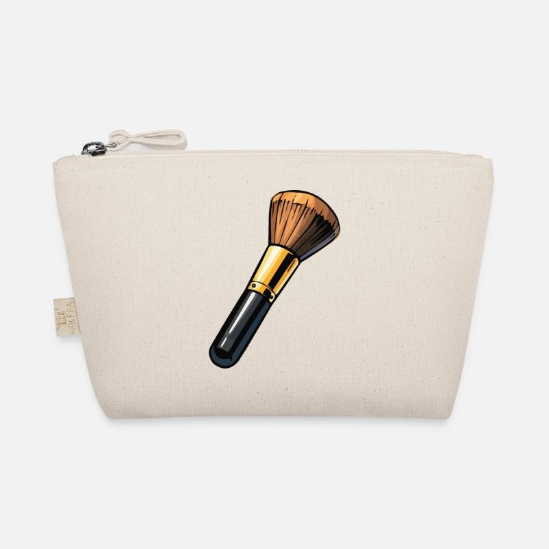 Makeup Pinsel Illustration Bio-Täschchen