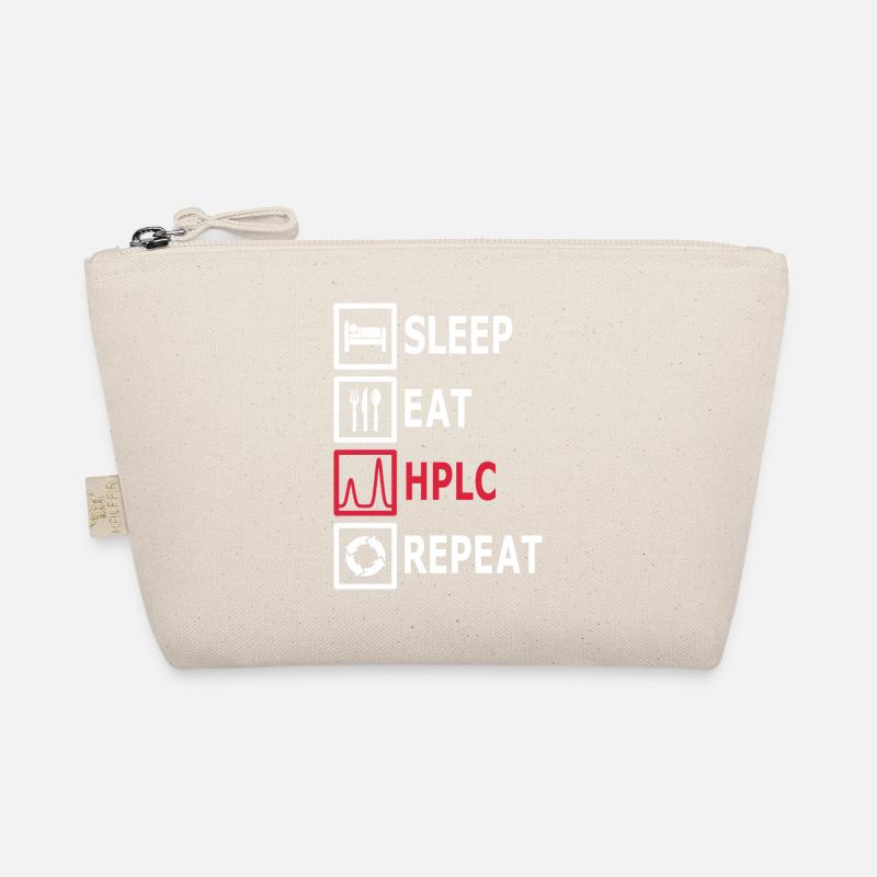 HPLC Performance Chromatography Eat Sleep Repeat Bio-Täschchen