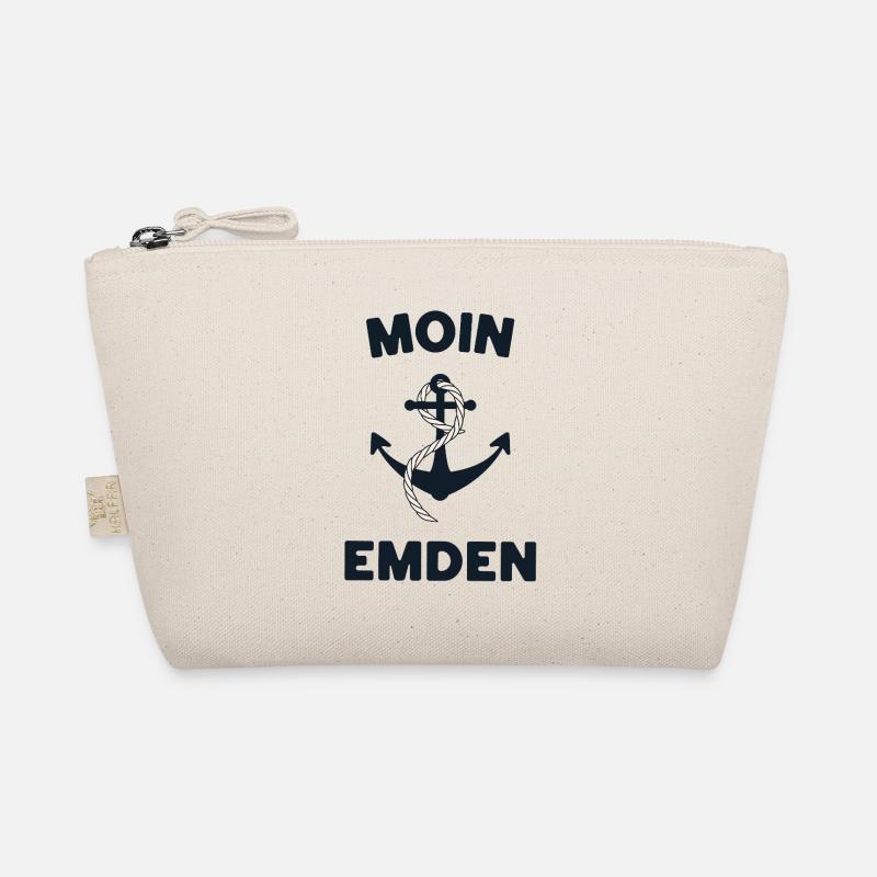 Moin Emden – Maritimes Anker-Design Bio-Täschchen