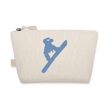 Snowboardeur minimaliste sports d’hiver - Trousse biologique - nature - Devant