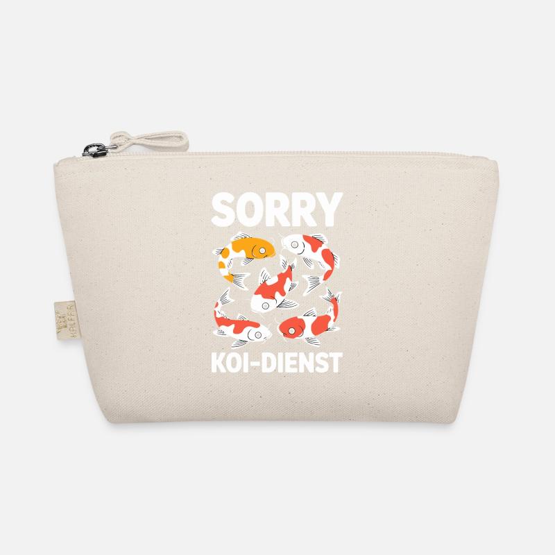 Sorry Koi Service Funny Koi Carp Pond Fish Organic Pouch