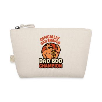 Officially Dad Shaped Dad Bod Champion Lustiges Sh - Bio-Täschchen - Natur - Vorne