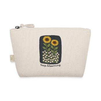 Sunflowers and Daisies - Organic Pouch - nature - Front