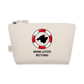 Meine Letzte Rettung! (Mallorca / Urlaub / POS 3C) - Bio-Täschchen - Natur - Vorne