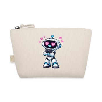 Kawaii Heart Robot Loveblick - Trousse biologique - nature - Devant
