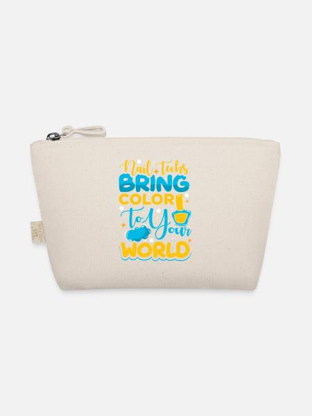 Nail Designer Nail Designer Cosmetics Nail Salon - Organic Pouch - nature - Front