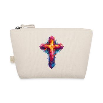 Cross Christianity - Organic Pouch - nature - Front