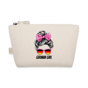 Germany Flag Flag Woman Sunglasses Fan - Organic Pouch - nature - Front