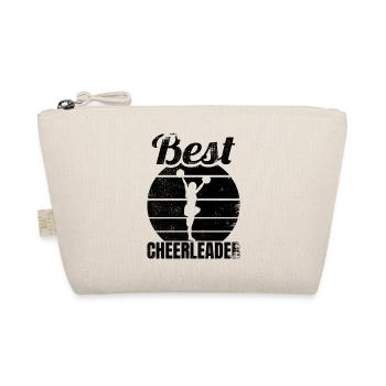 Best Female Cheerleader of All Time - Organic Pouch - nature - Front