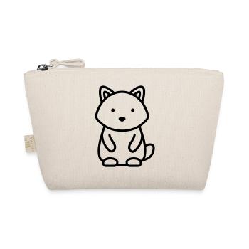 raccoon - Organic Pouch - nature - Front