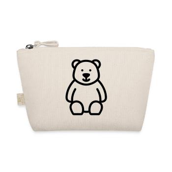 bear - Organic Pouch - nature - Front