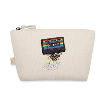 LGBT-Pride-Monat – Retro-Pride-Kassette - Bio-Täschchen - Natur - Vorne