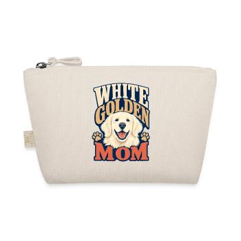 Amoureuse du chien Golden Retriever Blanc - Trousse biologique - nature - Devant