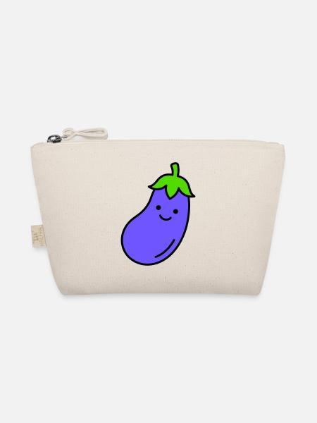 aubergine - Trousse biologique - nature - Devant
