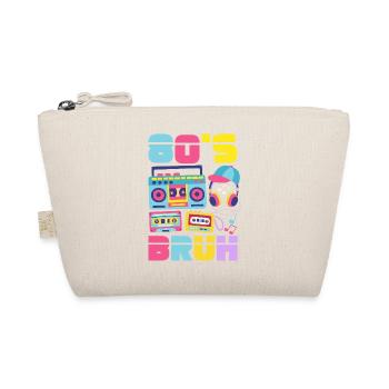 Retour rétro au design vintage des années 80 - Trousse biologique - nature - Devant