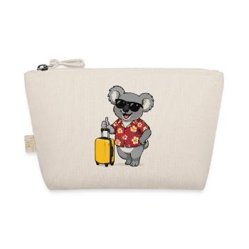 Koala Traveler Hawaiian Look - Organic Pouch - nature - Front
