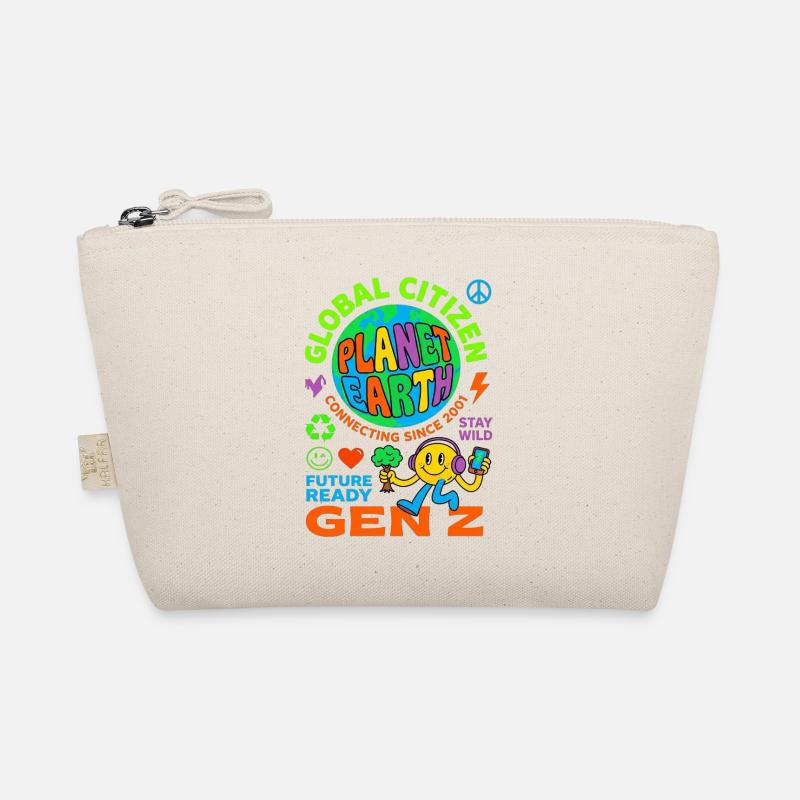 Global Citizen Planet Earth Gen Z - Bio-Täschchen - Natur