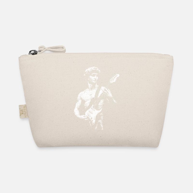 David Statue Michelangelo playing Guitar Organic Pouch