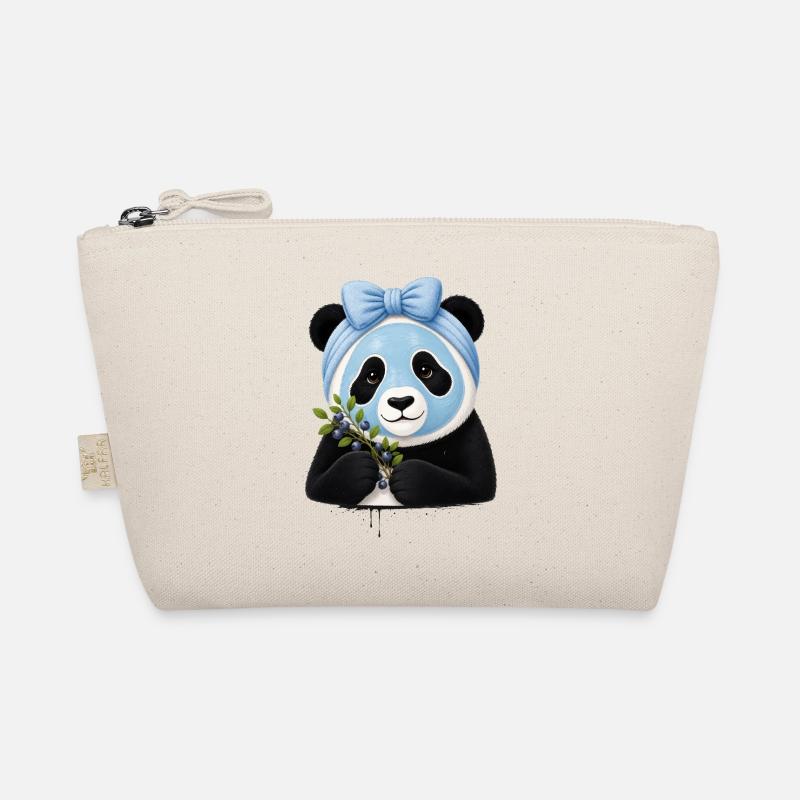 Panda Beauty Spa mit Blaubeeren  Bio-Täschchen