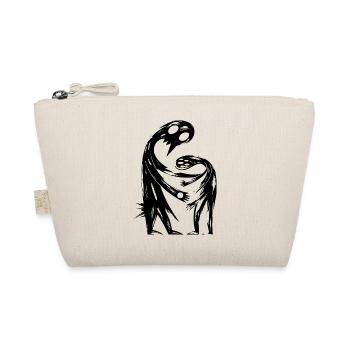 Abstract Figures Hug Creative - Organic Pouch - nature - Front