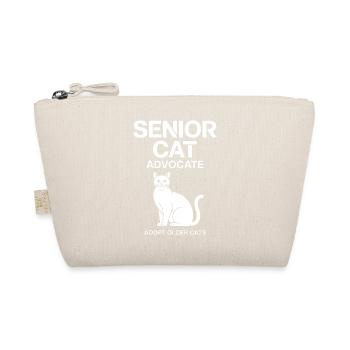 Senior Cat Advocate - Organic Pouch - nature - Front
