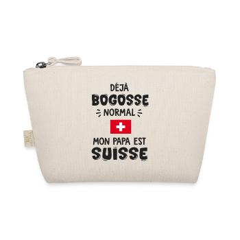 bébé bogosse normal papa suisse naissance - Trousse biologique - nature - Devant