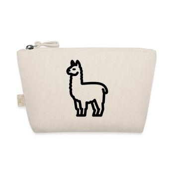 Baby Llama - Organic Pouch - nature - Front