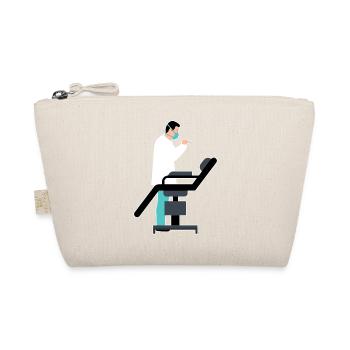 Dentist Treatment Comic Cartoon - Organic Pouch - nature - Front