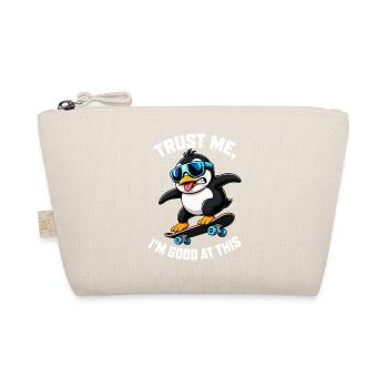 Penguin sur le discours des sports d’hiver sur le snowboard - Trousse biologique - nature - Devant