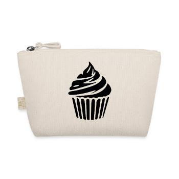 Cupcake Muffin Bakery Baking Gift - Organic Pouch - nature - Front
