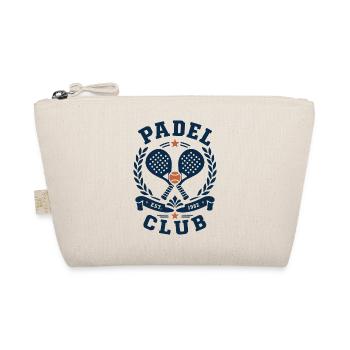 Padel Club Vintage - Bio-Täschchen - Natur - Vorne