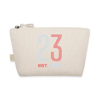 "23 Est. 2003" Geburtstagsdesign - Bio-Täschchen - Natur - Vorne