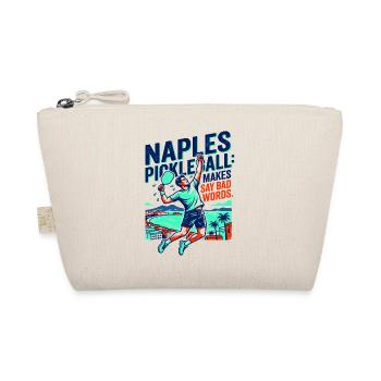 Naples Pickleball Makes Say Bad Words - Bio-Täschchen - Natur - Vorne