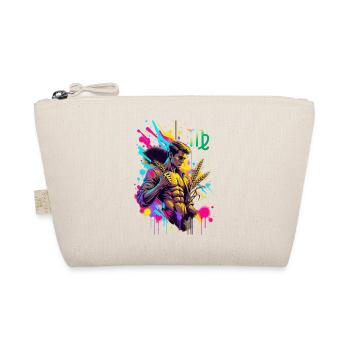 Virgo Man – Astrology Gift - Organic Pouch - nature - Front