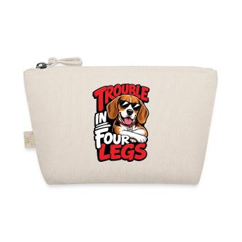 Beagle - Bio-Täschchen - Natur - Vorne