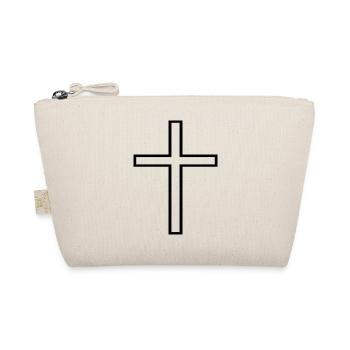 Christen Kreuz - Bio-Täschchen - Natur - Vorne