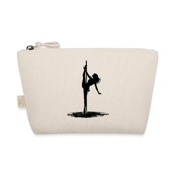 Pole Dance Silhouette – Aesthetic Art - Organic Pouch - nature - Front