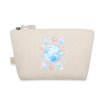 Steinbock-Frau – Astrologiegeschenk - Bio-Täschchen - Natur - Vorne