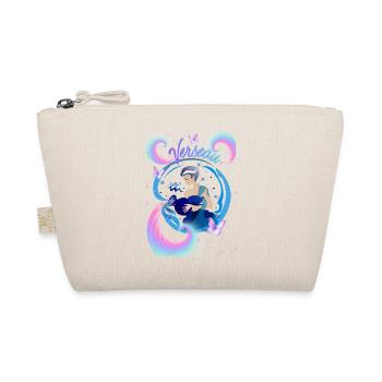 Wassermannfrau – Astrologiegeschenk - Bio-Täschchen - Natur - Vorne