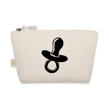 Baby Birth Gift - Organic Pouch - nature - Front