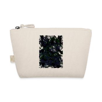 Neon Fog Swirl Pattern - Organic Pouch - nature - Front