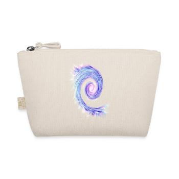 Pastel Swirl Spiral - Organic Pouch - nature - Front