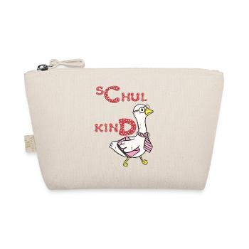 Schoolchild Duck - Organic Pouch - nature - Front