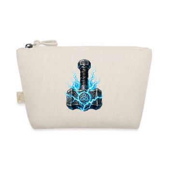 Lightning Hammer Celtic Power - Organic Pouch - nature - Front