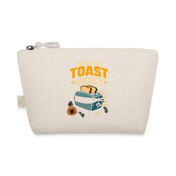 The Great Toast Heist – Ninja Toaster Humor - Bio-Täschchen - Natur - Vorne